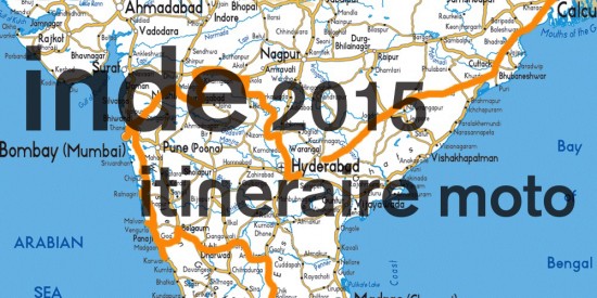 Itinéraire moto en inde