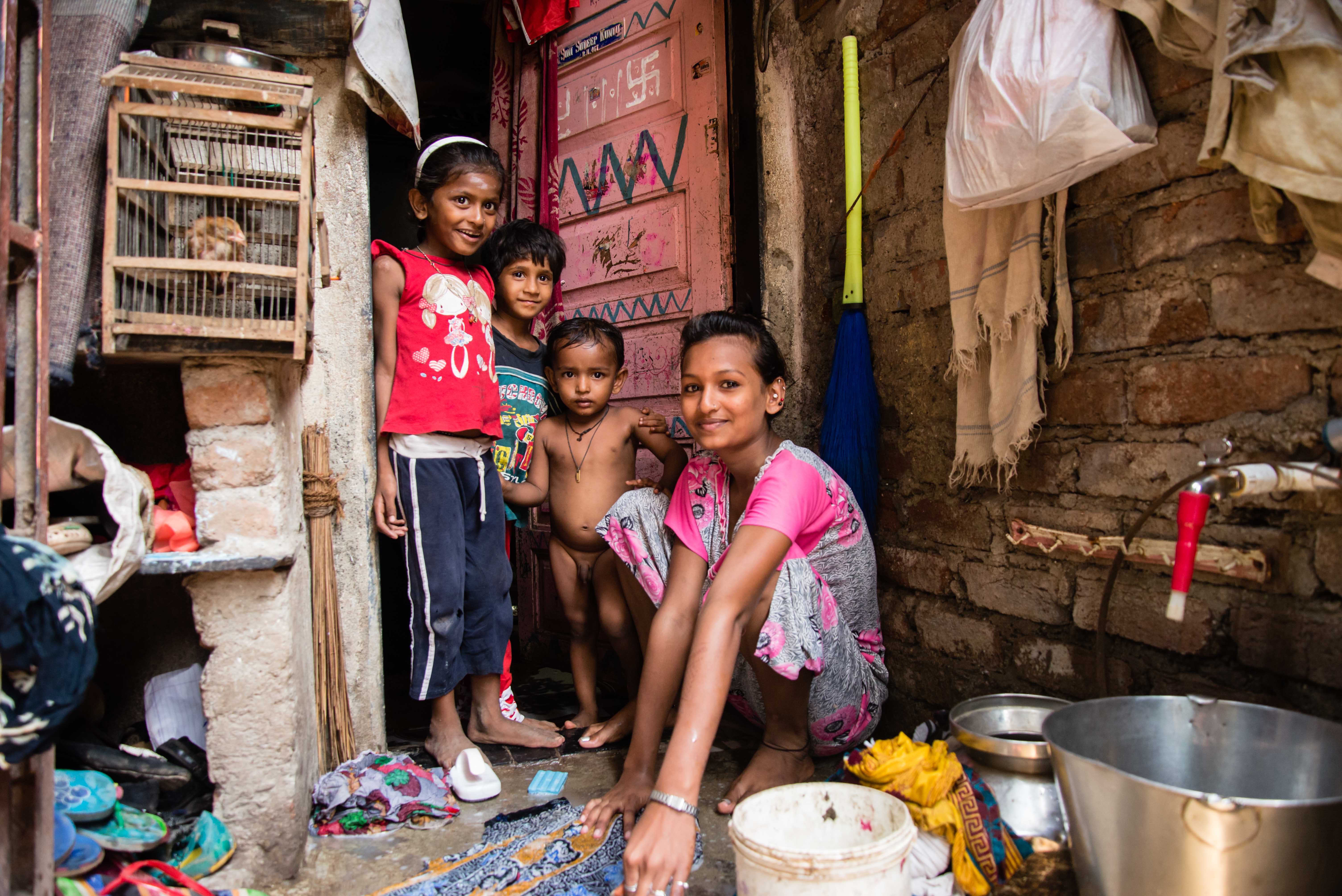 Dans les ruelles de Dharavi