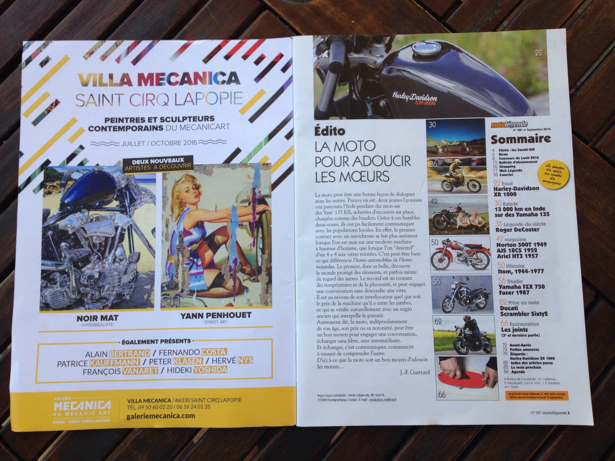 moto légende n°281 septembre 2016